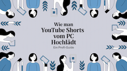 Wie man YouTube Shorts vom PC hochlädt – Ein Profi-Guide