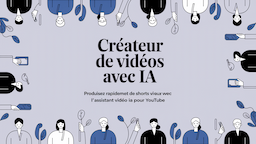 Créateur de vidéos YouTube avec IA : Produisez rapidement des Shorts viraux avec l'assistant vidéo IA pour YouTube